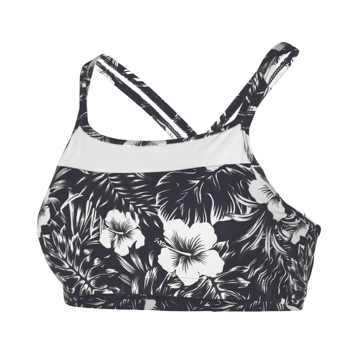 Women's Crisscross Swim Bra with UPF 50+ Modest Bikini Top UV Skinz®