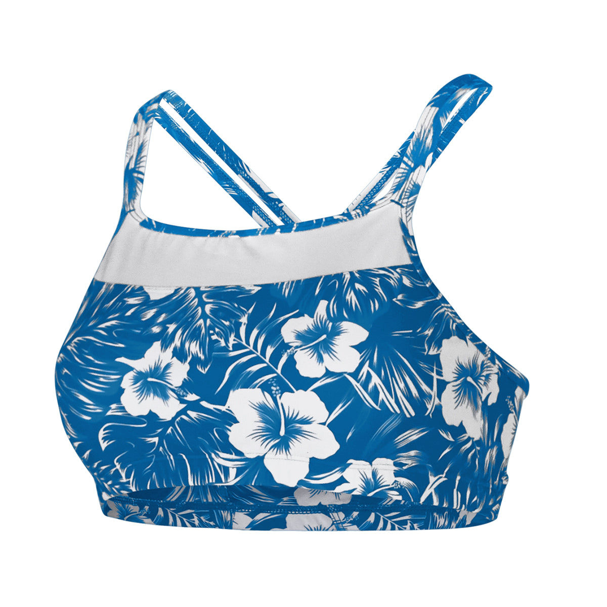 Women's Crisscross Swim Bra with UPF 50+ Modest Bikini Top UV Skinz®